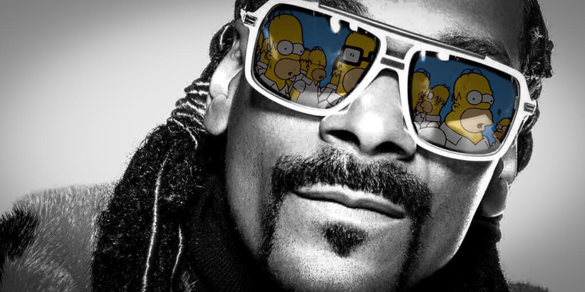 snoop dogg dans une spéciale des simpsons 8