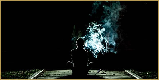 Le fumeur de minuit, alias le "midnight toker"