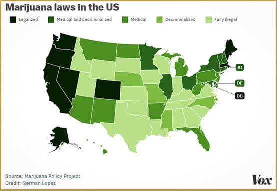 Le New Hampshire est le 22 éme état à décriminaliser la marijuana