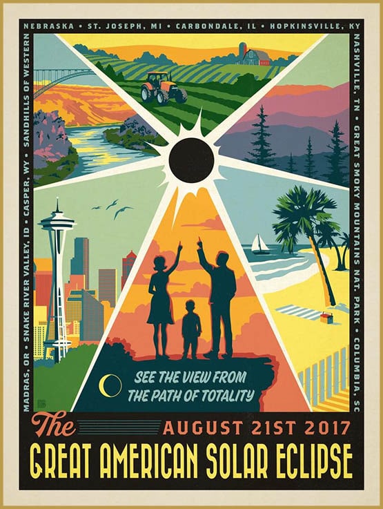 Wyoming,éclipse solaire