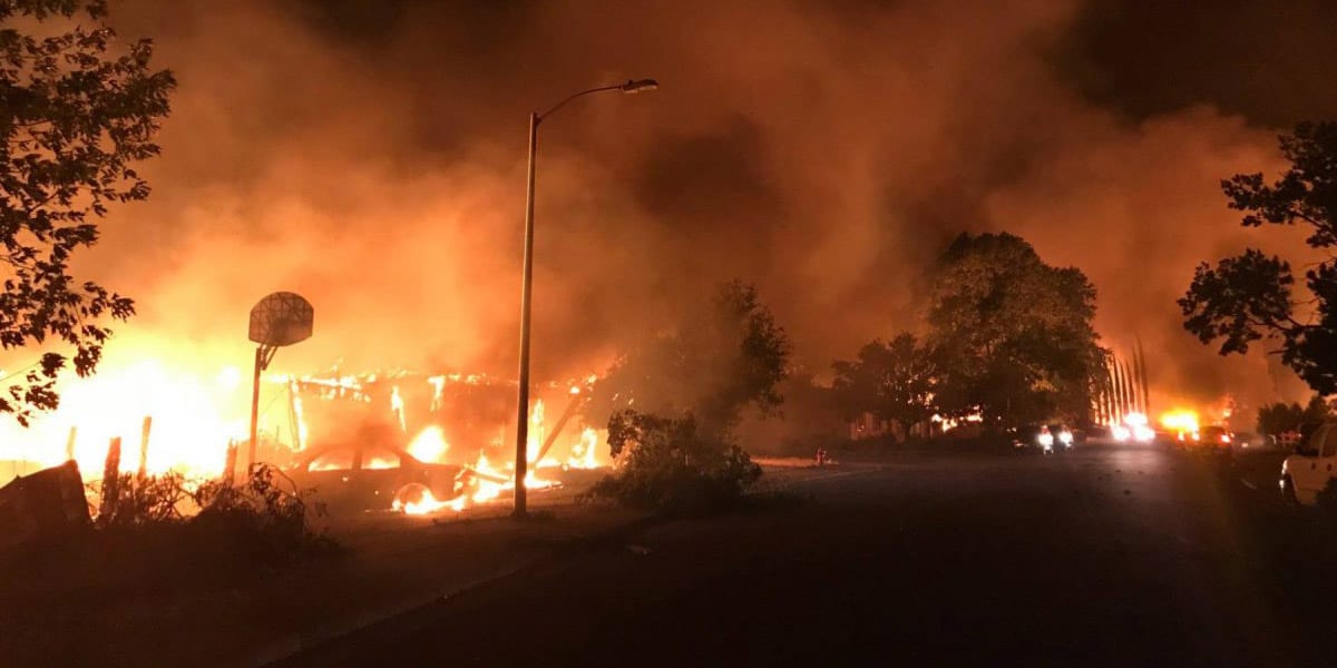 les incendies en californie dévastent des exploitations