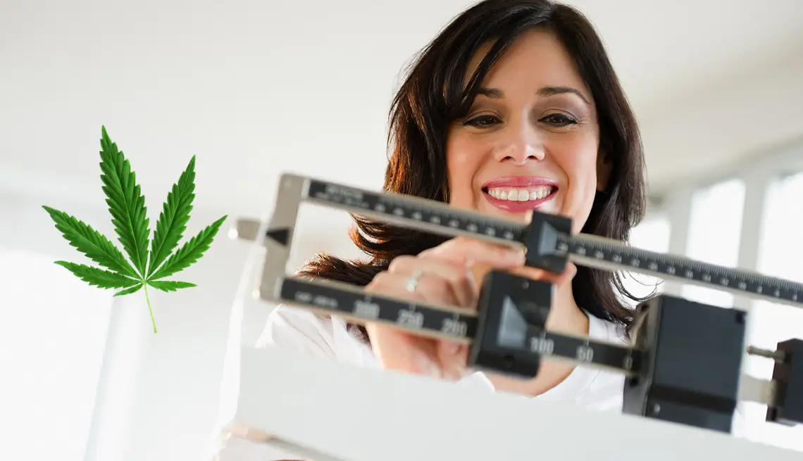 peser moins avec du cannabis