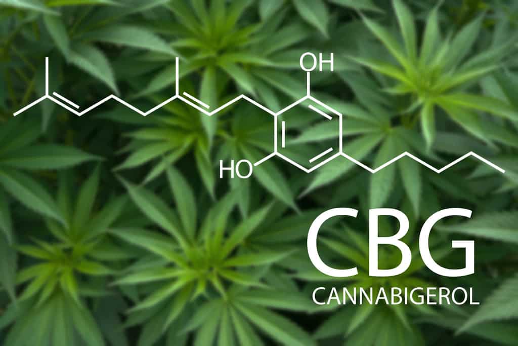 CBG Cannabigerol Molecule