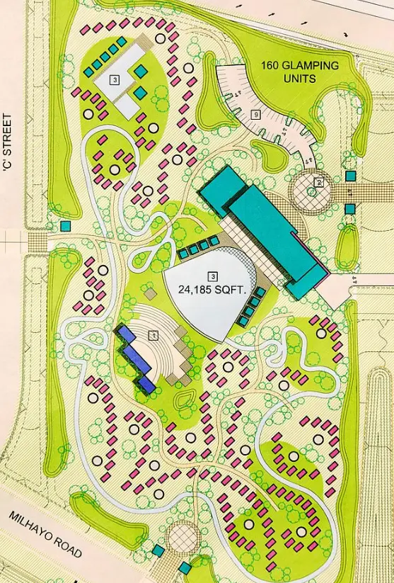 plan du village de Tyson cbd nbsp