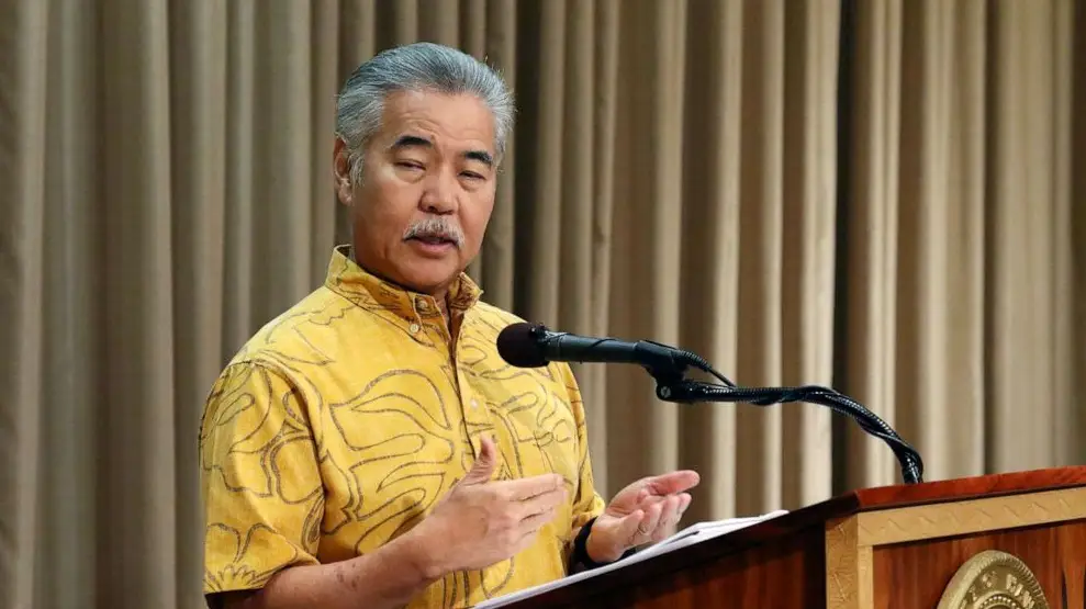 david ige cannabis Hawaii