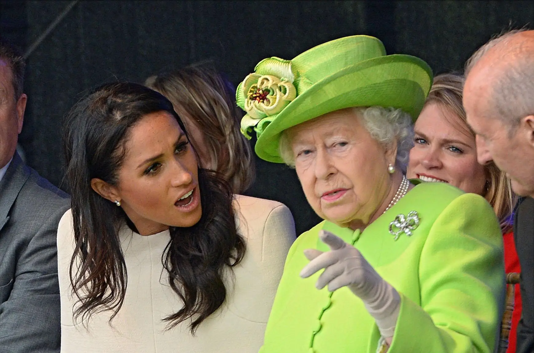 meghan markle a la conquete de la famille royale