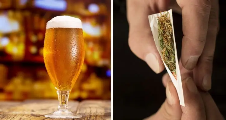 alcool cannabis