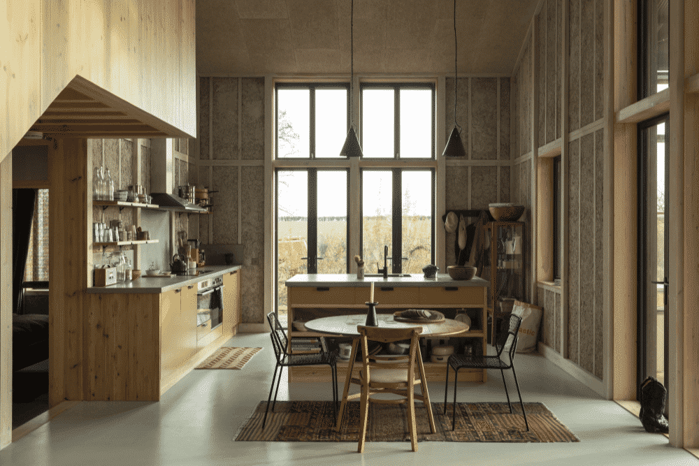 Des architectes britanniques construisent une maison à faible émission de carbone en utilisant du chanvre