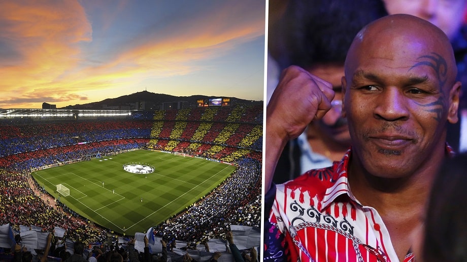 mike tyson camp nou