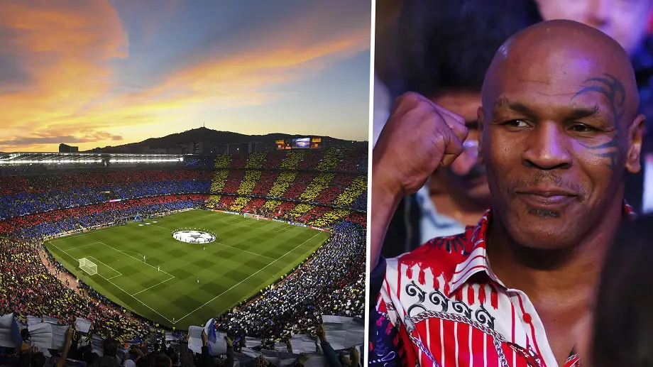 mike tyson camp nou mike tyson camp nou