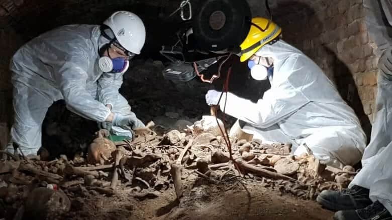 traces de cannabis dans des os humains