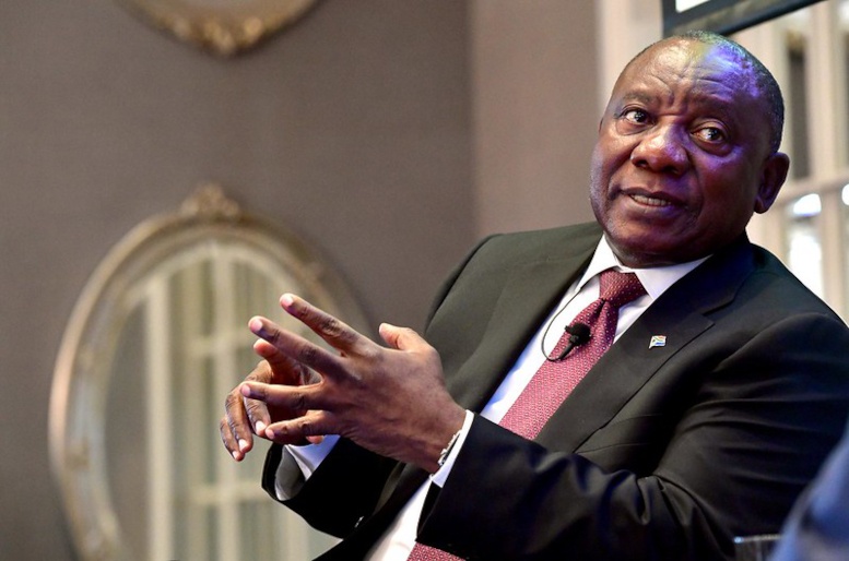 president cyril ramaphosa