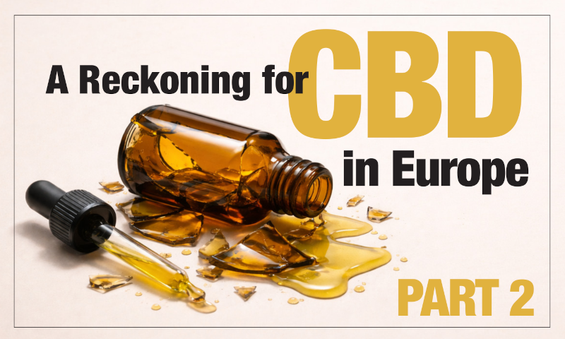 Le goulot d'étranglement européen en matière de CBD s'accentue alors que le processus britannique marque le pas avant le transfert de compétences réglementaires à l'UE