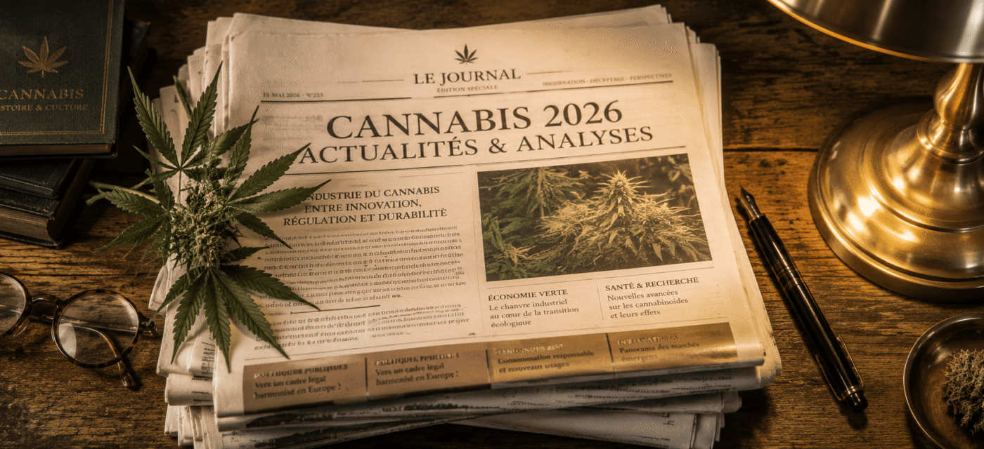 Cannabis 2026 : actualité, légalisation, marché (guide complet)